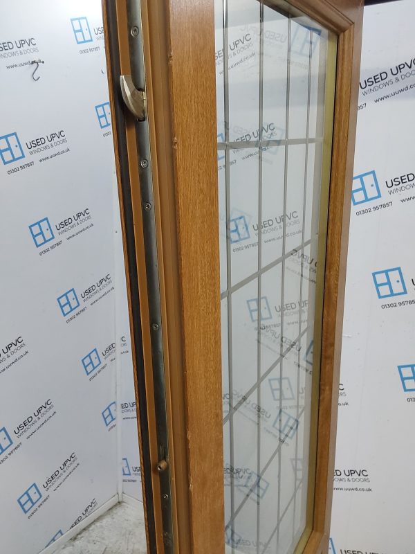 Used Oak Upvc French Doors 1555mm x 2100mm EA15 - Image 11