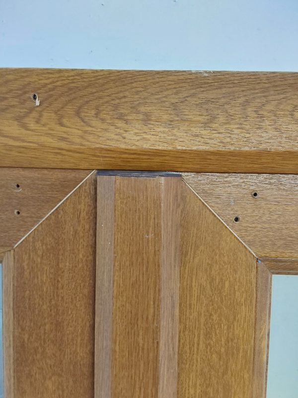 Used Oak Upvc French Doors 1555mm x 2100mm EA15 - Image 7