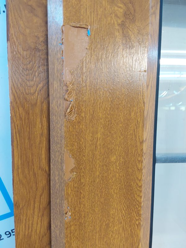 Used Oak Upvc French Doors 1195mm x 2095mm EA19 - Image 5