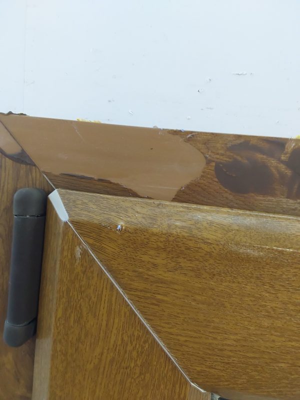 Used Oak Upvc French Doors 1195mm x 2095mm EA19 - Image 6