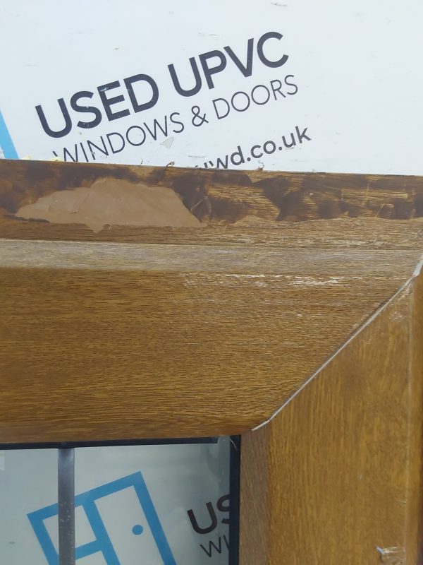 Used Oak Upvc French Doors 1195mm x 2095mm EA19 - Image 7