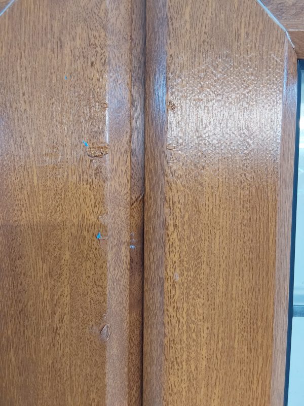 Used Oak Upvc French Doors 1195mm x 2095mm EA19 - Image 8