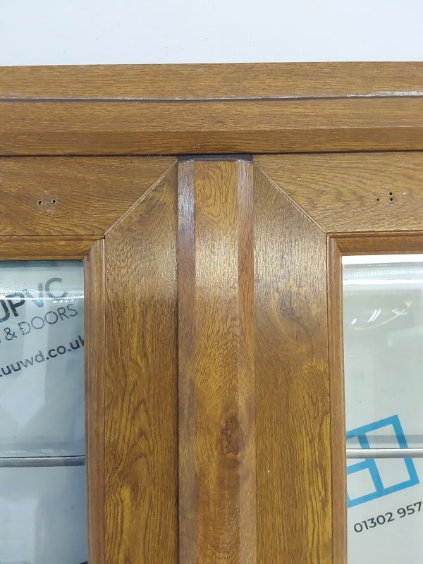 Used Oak Upvc French Doors 1195mm x 2095mm EA19 - Image 16