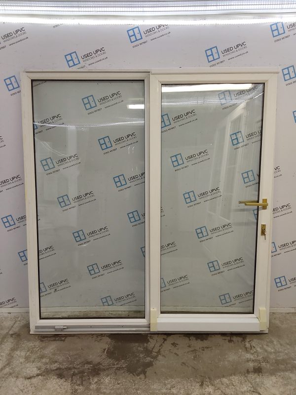 Used White Upvc Tilt And Slide Patio Door 1900mm x 2050mm EA23 - Image 3