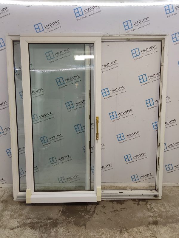 Used White Upvc Tilt And Slide Patio Door 1900mm x 2050mm EA23 - Image 5