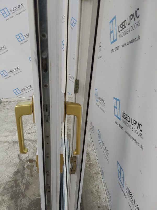 Used White Upvc Tilt And Slide Patio Door 1900mm x 2050mm EA23 - Image 7