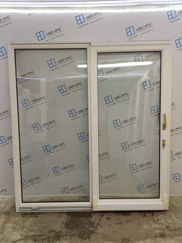 Used White Upvc Tilt And Slide Patio Door 1900mm x 2050mm EA23 - Image 2