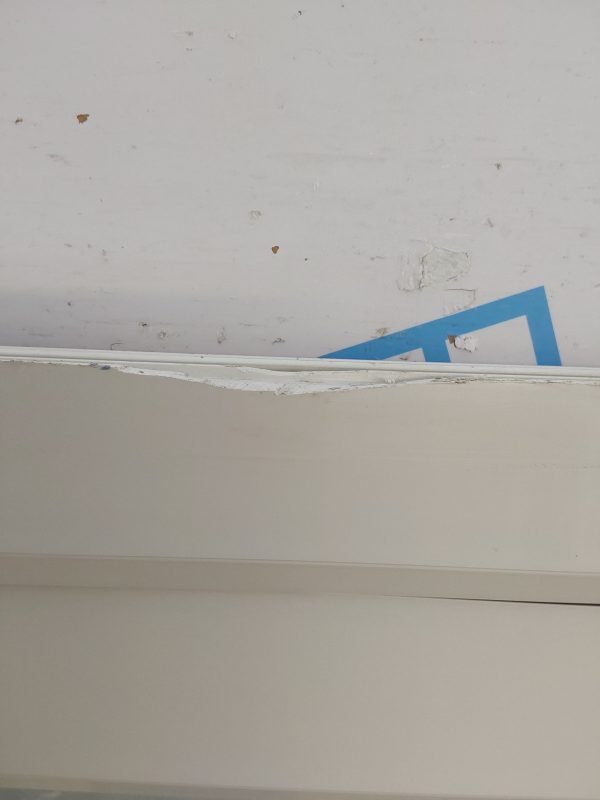 Used White Upvc Back Door And Side Panels 1365mm x 2020mm DS029 - Image 5