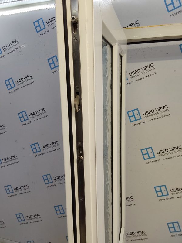 Used White Upvc Back Door 920mm x 2065mm 0462 - Image 4