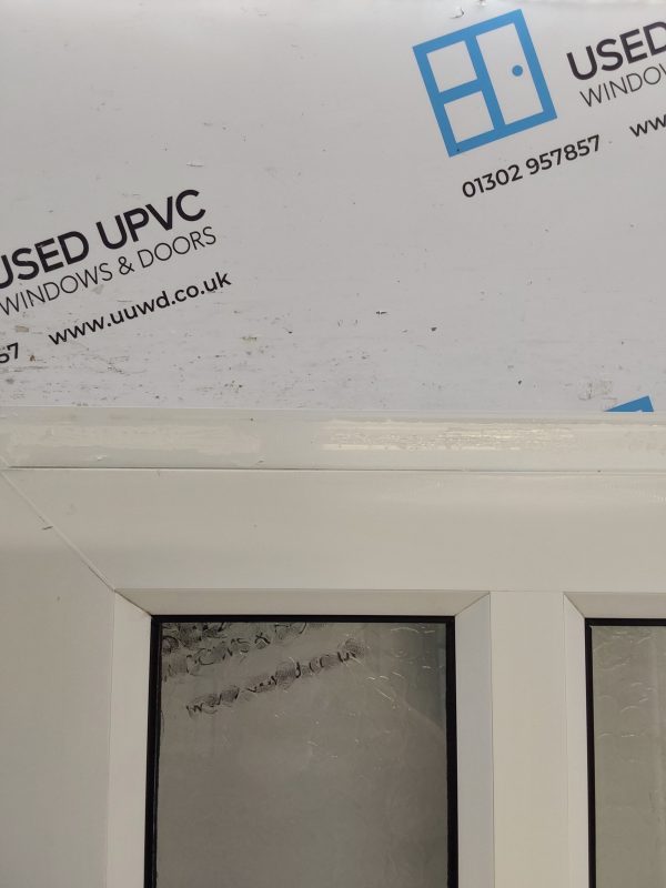 Used White Upvc Back Door 840mm x 2030mm (Reduce To 820mm) 0434 - Image 9