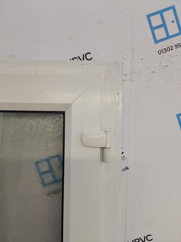 Used White Upvc Back Door 840mm x 2030mm (Reduce To 820mm) 0434 - Image 10