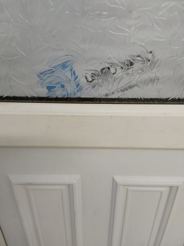 Used Cream Upvc Back Door 920mm x 2120mm 0247 - Image 11