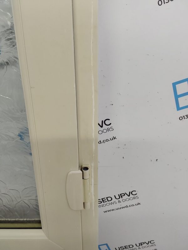 Used Cream Upvc Back Door 920mm x 2120mm 0247 - Image 15