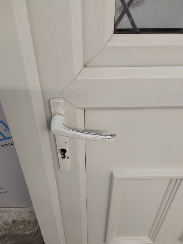 Used White Upvc Stable Door 935mm x 2040mm 0149 - Image 9