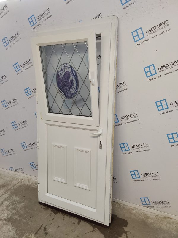 Used White Upvc Stable Door 935mm x 2040mm 0149 - Image 4