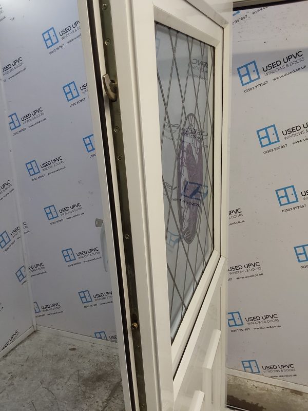 Used White Upvc Stable Door 935mm x 2040mm 0149 - Image 6