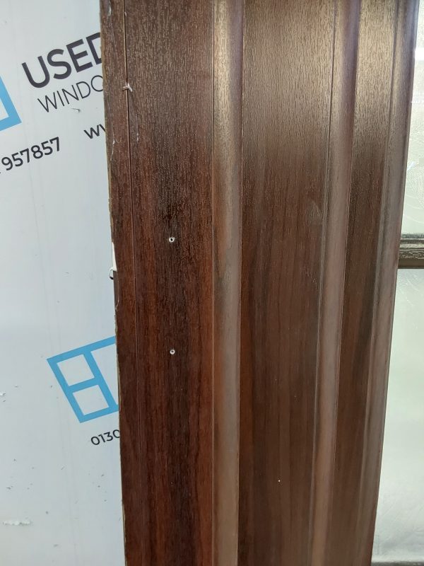 Used Rosewood Upvc Stable Door 910mm x 2065mm (Reduce To 880mm x 2050mm) C7D004 - Image 9