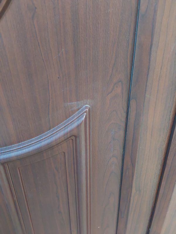 Used Rosewood Upvc Back Door 920mm x 2020mm C7D030 - Image 11