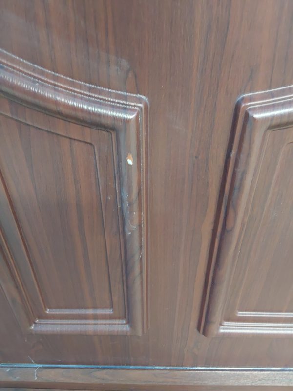 Used Rosewood Upvc Back Door 920mm x 2020mm C7D030 - Image 12
