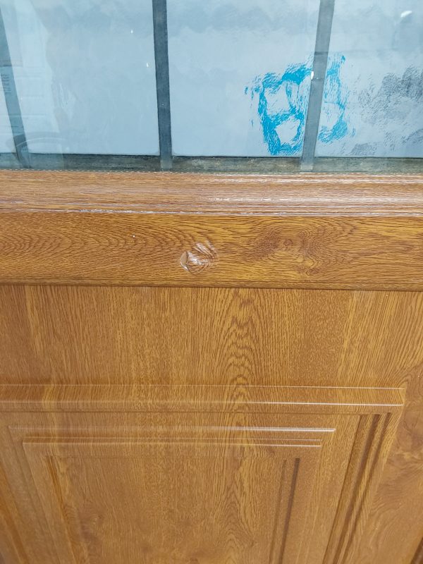 Used Oak Upvc Back Door 900mm x 2100mm C7D038 - Image 12