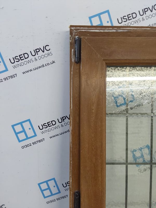 Used Oak Upvc Back Door 900mm x 2100mm C7D038 - Image 15