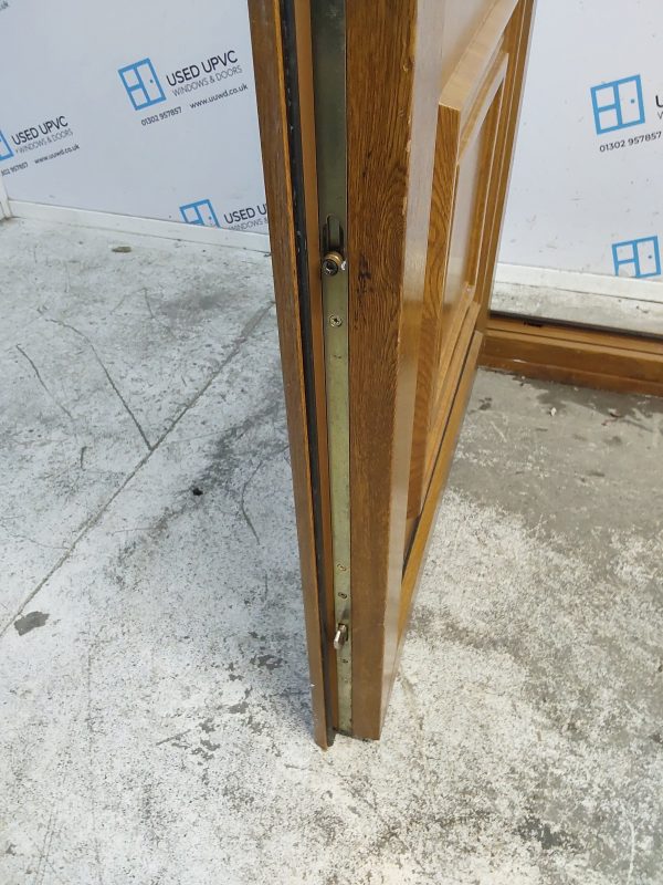 Used Oak Upvc Back Door 900mm x 2100mm C7D038 - Image 6
