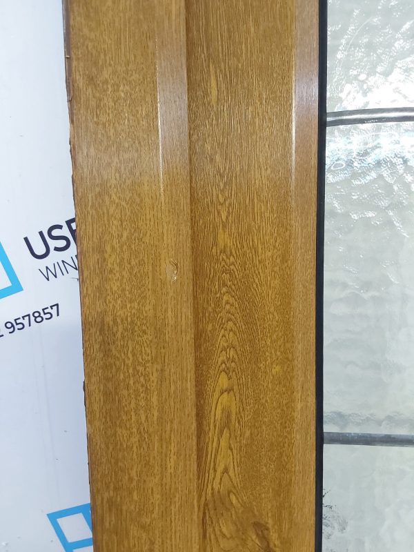 Used Oak Upvc Back Door 900mm x 2105mm C7D039 - Image 9