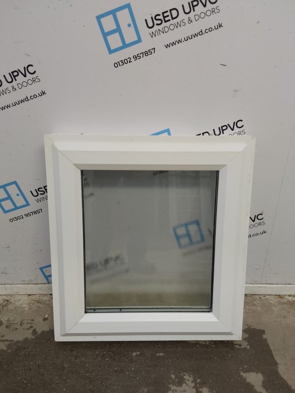 Used White Upvc Window 580mm x 630mm W0395