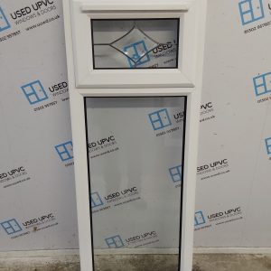 Used White Upvc Window 550mm x 1450mm W0446
