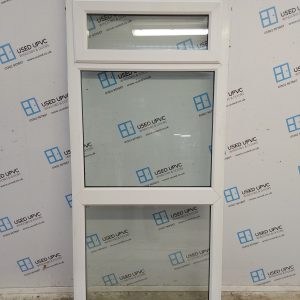 Used White Upvc Window 900mm x 1970mm C12W007