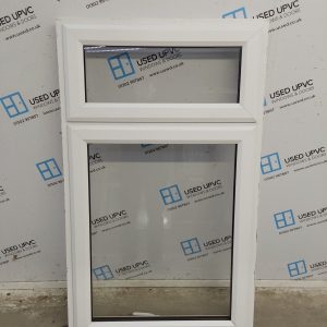 Used White Upvc Window 820mm x 1400mm LW0106