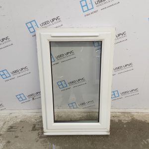 Used White Upvc Window 670mm x 1045mm C3123
