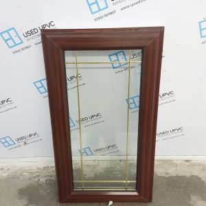 Used Woodgrain Upvc Window 620mm x 1110mm C4W062