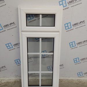 Used White Upvc Window 605mm x 1345mm SC2013