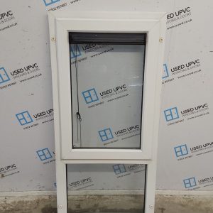 Used White Upvc Window 680mm x 1430mm SC2033