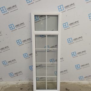 Used White Upvc Window 550mm x 1625mm C4A016