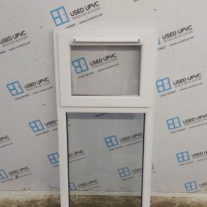 Used White Upvc Window 645mm x 1460mm SC3W030