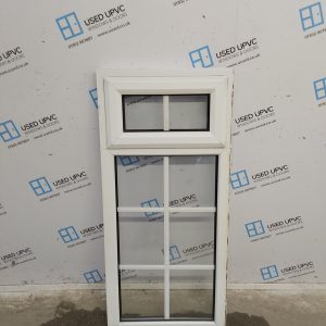 Used White Upvc Window 620mm x 1340mm SC1061