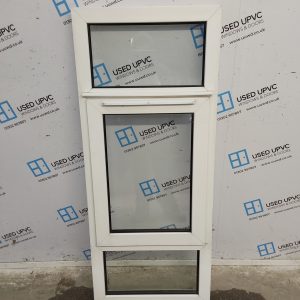 Used White Upvc Window 605mm x 1485mm SC1065