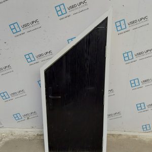 Used Black Composite Back Door (Outwards Opening) 695mm x 1550mm US01