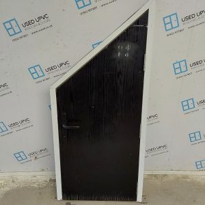 Used Black Composite Back Door (Outwards Opening) 690mm x 1545mm US02