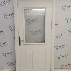 Brand New White Composite Back Door 1035mm x 2100mm (Reduce To 995mm x 2065mm) C1ND26