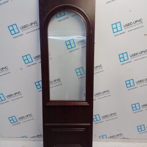 Used Rosewood Upvc Back Door Panel 532mm x 1823mm x 28mm UDP0001