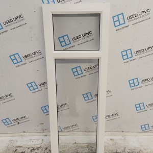 Used White Upvc Window 530mm x 1520mm SC4075