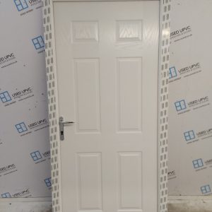 Brand New White Composite Back Door 1015mm x 2055mm SC2ND043