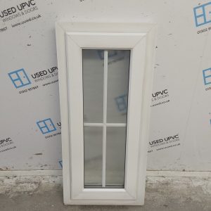 Used White Upvc Window 475mm x 1025mm W0392