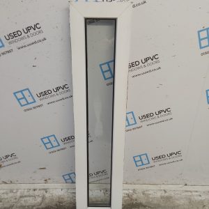 Used White Upvc Window 275mm x 1210mm W0222