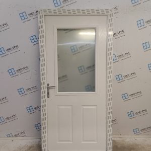 Brand New White Composite Back Door 1015mm x 2050mm SC2ND050