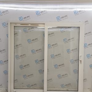 Used White Upvc Sliding Patio Doors 2080mm x 2050mm EA18