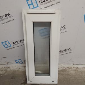 Used White Upvc Window 370mm x 860mm C3108
